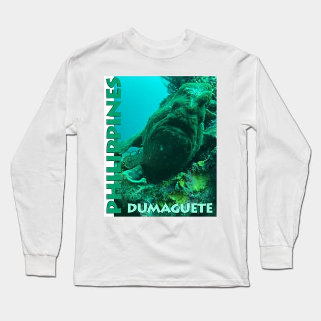 Dumaguete Philippines Long Sleeve T-Shirt by likbatonboot